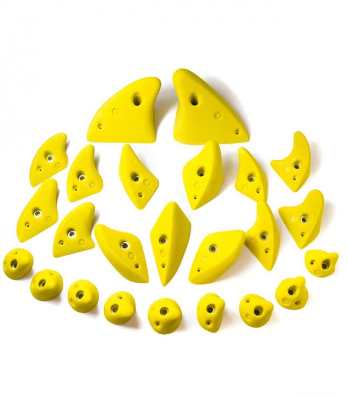 Shark Family. 24 piezas tipo "cuerno" para desplome medio-alto