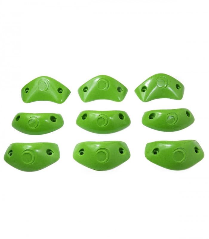 9 Presas de escalada Woden talla S